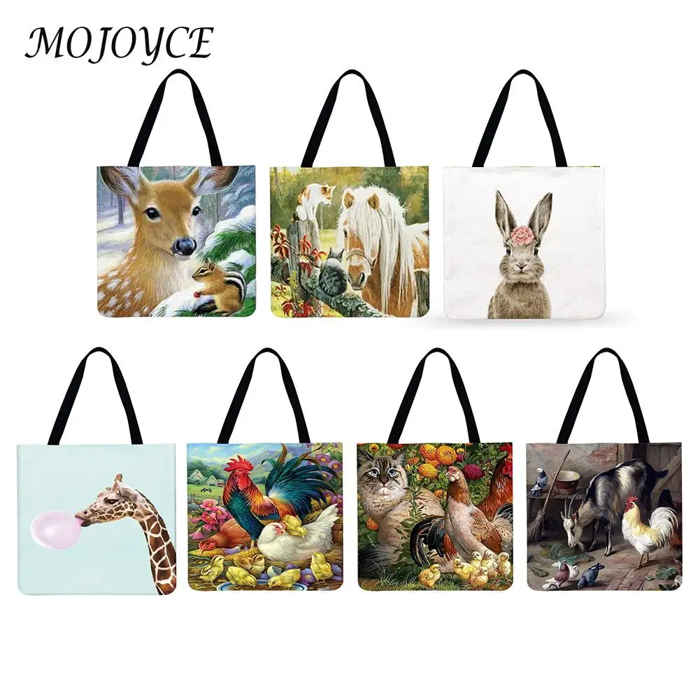 Reusable Shopping Bag Women Tote Bags Printing Eco-friendly Shoulder Bag Shopper Shoulder Handbags Commuter Totes
Reusable Shopping Bag Women Tote Bags Printing Eco-friendly Shoulder Bag Shopper Shoulder Handbags Commuter Totes