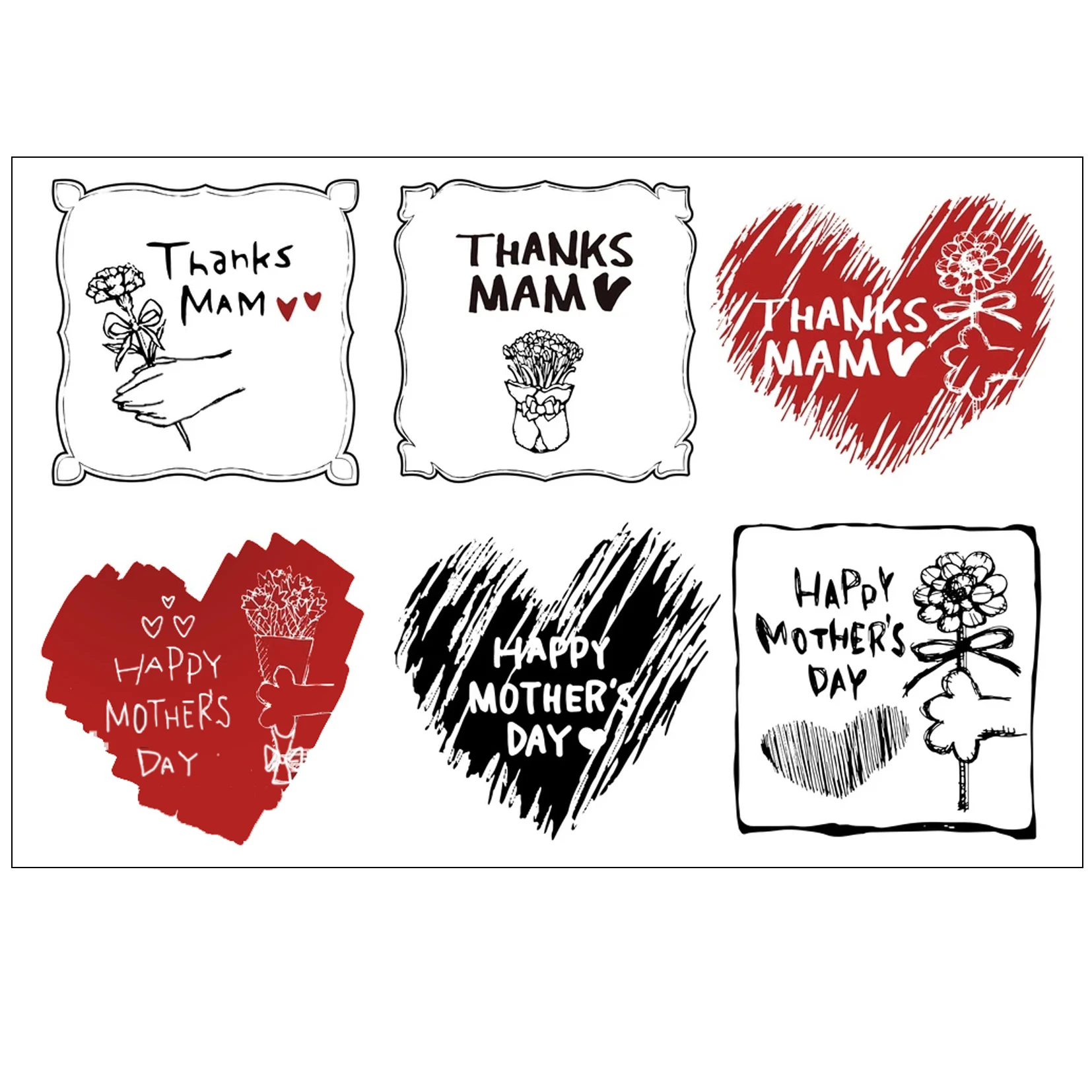 DABOXIBO Happy Mothers' Day Clear Stamps Mold For DIY Scrapbooking Cards Making Decorate Crafts 2020 NEW Arrival
DABOXIBO Happy Mothers' Day Clear Stamps Mold For DIY Scrapbooking Cards Making Decorate Crafts 2020 NEW Arrival