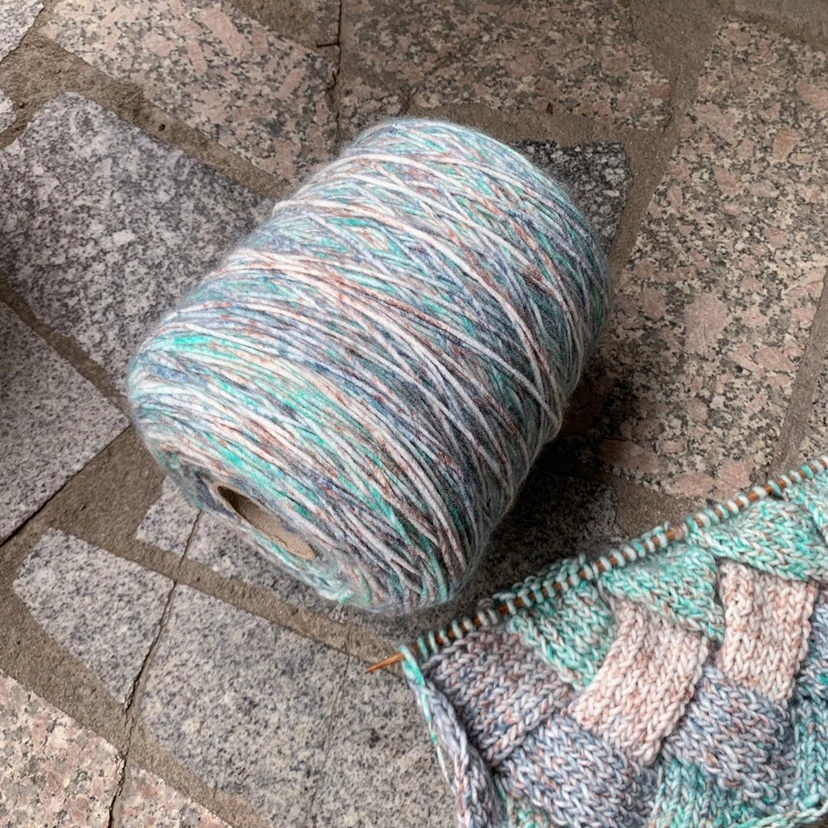 

Unique 500g Soft Gradual Change Fancy Space Dye Acrylic Wool Thick Iceland Yarn Hand Knitting Crochet Knit Weave Thread