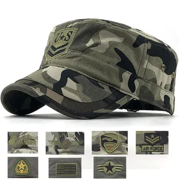 Tactical US Army/Marines/Navy Camouflage Baseball Cap Men Trucker Flat Caps Men Camo Cap Bones Snapback Gorras Military Hats