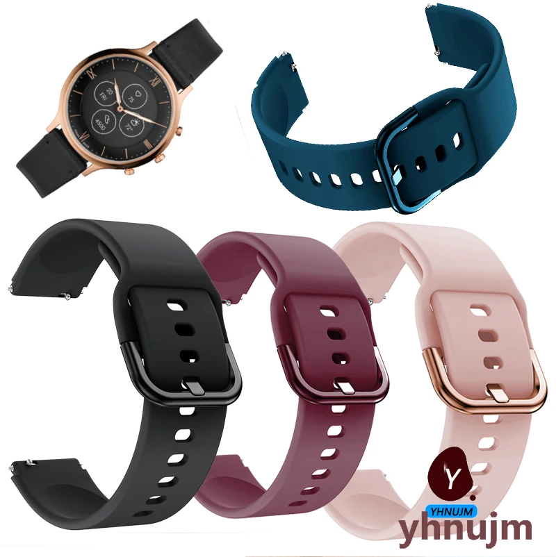 Мягкий силиконовый ремешок для Fossil Hybrid, умные часы HR, спортивный браслет, браслет Correa
Мягкий силиконовый ремешок для Fossil Hybrid, умные часы HR, спортивный браслет, браслет Correa
