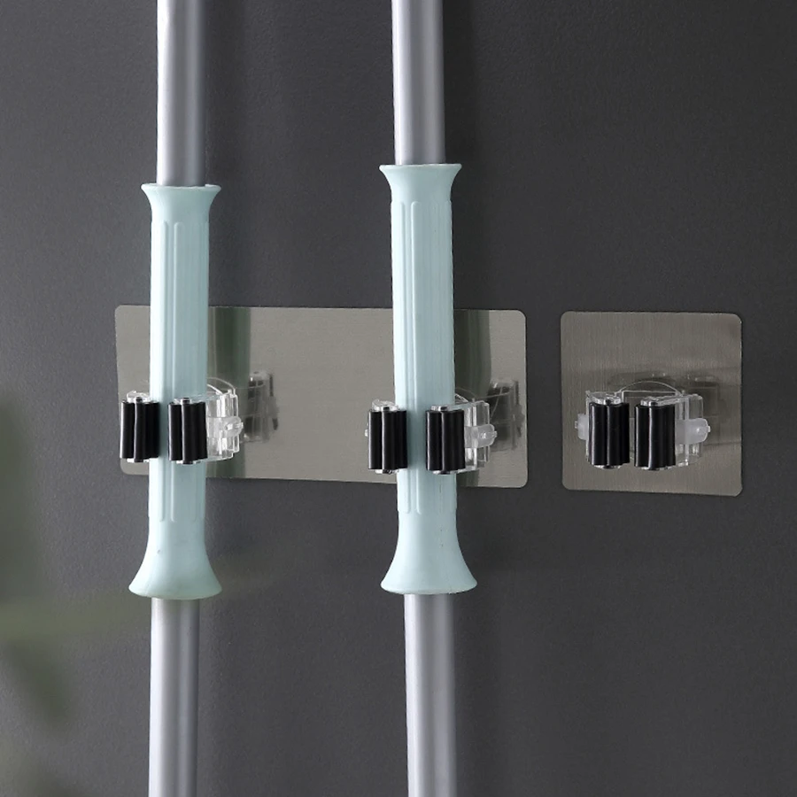 Adhesive Multi-Purpose Hooks Wall Mounted Mop Organizer Holder RackBrush Broom Hanger Hook Kitchen Bathroom Strong Accessories
Adhesive Multi-Purpose Hooks Wall Mounted Mop Organizer Holder RackBrush Broom Hanger Hook Kitchen Bathroom Strong Accessories