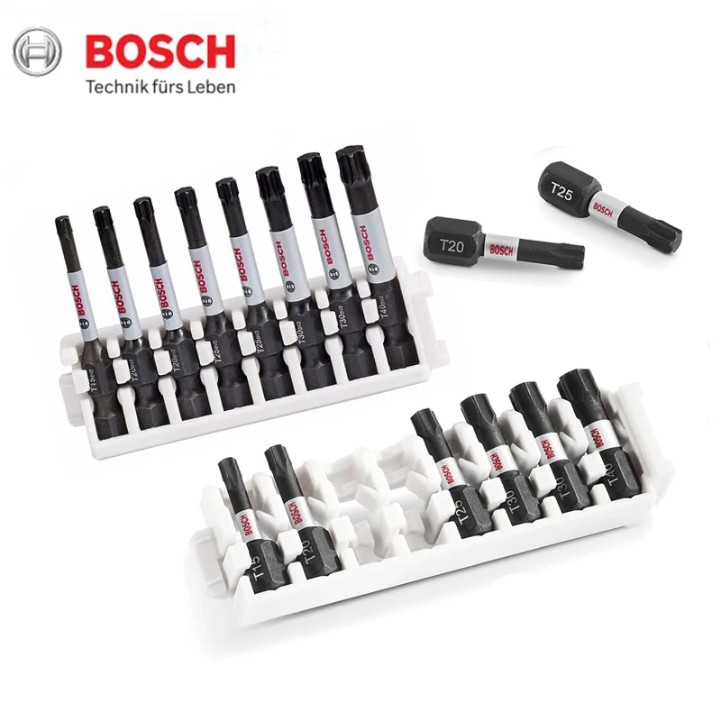 Bosch Professional Impact Control Screwdriver Bits 50mm Drill Bit Set Impact Drill Accessory
Bosch Professional Impact Control Screwdriver Bits 50mm Drill Bit Set Impact Drill Accessory