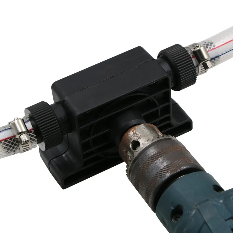 New micro pumping pump electric drill driven high flow pumping pump portable pumping pump standard with two connectors
New micro pumping pump electric drill driven high flow pumping pump portable pumping pump standard with two connectors