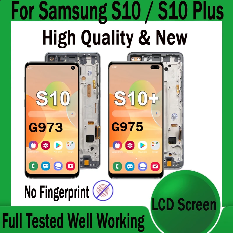100% протестированный TFT Новый ЖК-дисплей для SAMSUNG Galaxy S10 G973F/DS G973 сенсорный экран с рамкой дигитайзер для S10 Plus G975F/DS экран
100% протестированный TFT Новый ЖК-дисплей для SAMSUNG Galaxy S10 G973F/DS G973 сенсорный экран с рамкой дигитайзер для S10 Plus G975F/DS экран