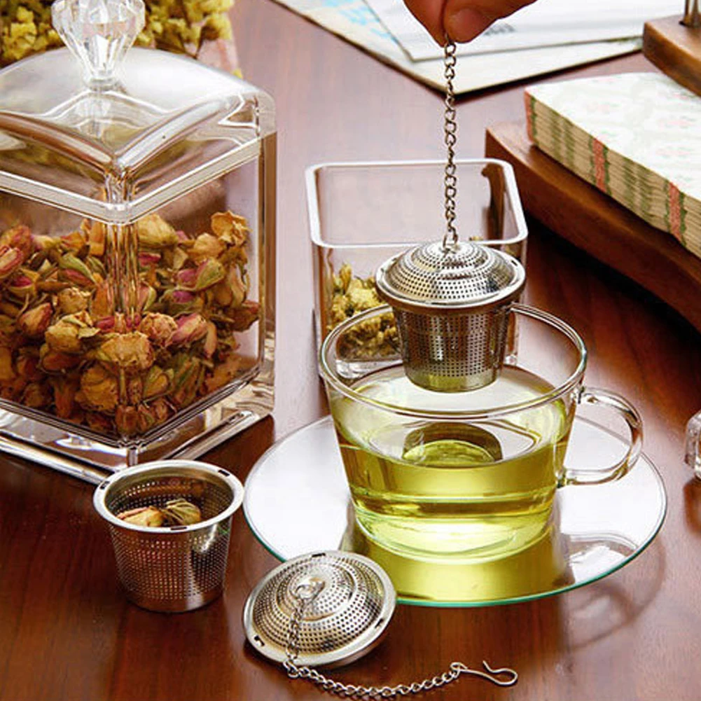 1Pc Stainless Tea Infuser Loose Leaf Tea Locking Infuser Ball Filter New Arrival Tea Strainer Home Use Kitchen Accessories
1Pc Stainless Tea Infuser Loose Leaf Tea Locking Infuser Ball Filter New Arrival Tea Strainer Home Use Kitchen Accessories