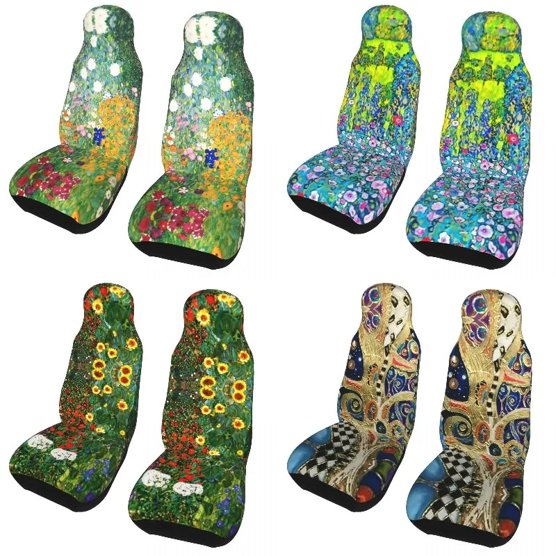 Flower Garden By Gustav Klimt Universal Auto Car Seat Covers Universal Fit for SUV Van Painting Art Seat Protector Cover 2PC
Flower Garden By Gustav Klimt Universal Auto Car Seat Covers Universal Fit for SUV Van Painting Art Seat Protector Cover 2PC