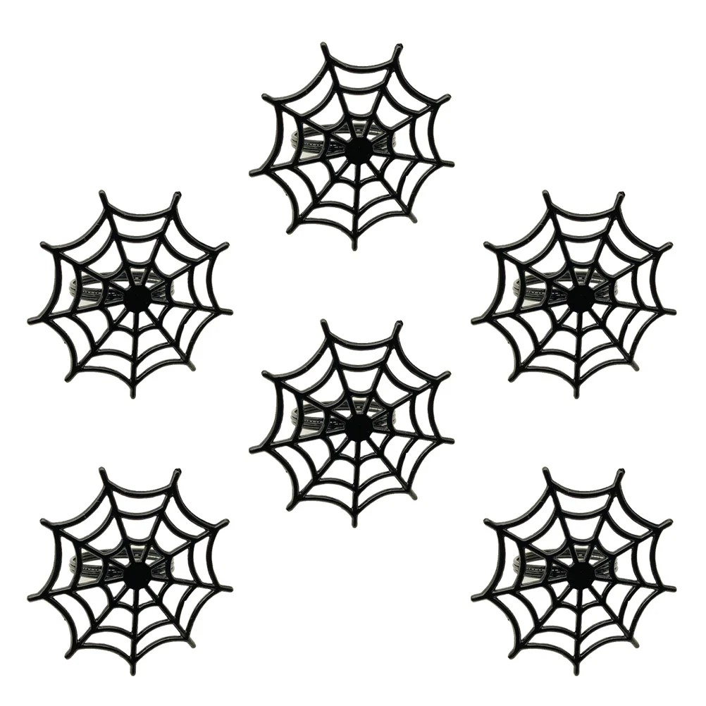 Napkinspider Ring Holder Web Rings Buckle Holiday Buckles Net Black Table Metal Setting Dining Decor Rhinestone Spooky Set
Napkinspider Ring Holder Web Rings Buckle Holiday Buckles Net Black Table Metal Setting Dining Decor Rhinestone Spooky Set