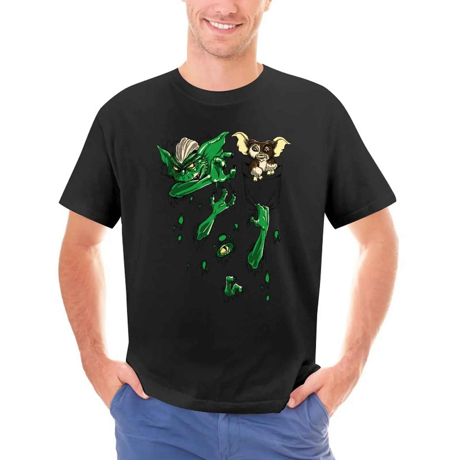 Dont Feed This After Midnight T Shirt Gizmo Pocket Novelty Cotton T Shirts Round Neck Fun Tops Man Printed Premium Clothes
Dont Feed This After Midnight T Shirt Gizmo Pocket Novelty Cotton T Shirts Round Neck Fun Tops Man Printed Premium Clothes