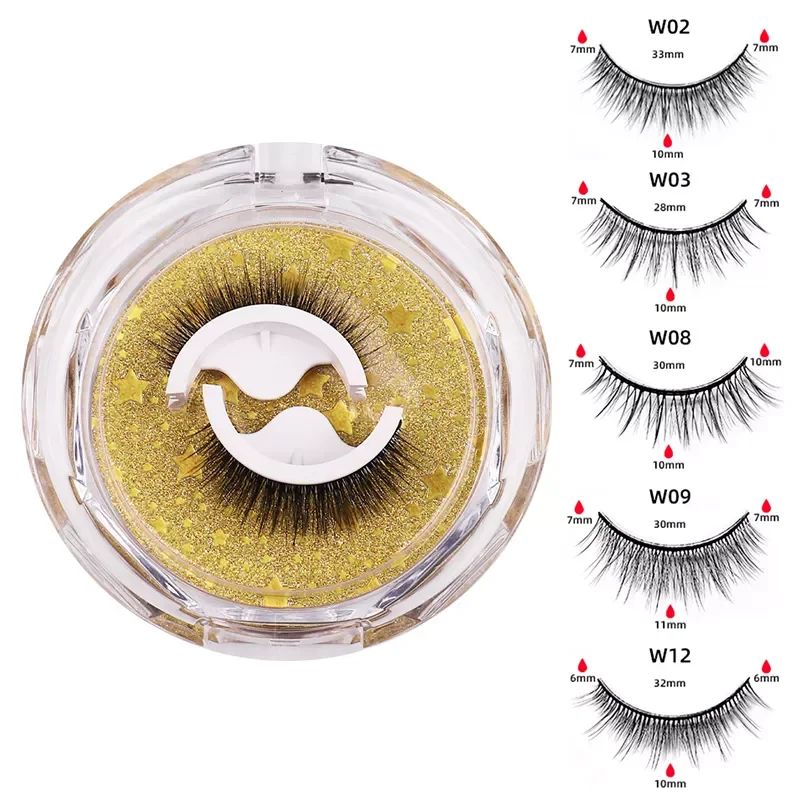 NEW2023 Pairs-Reusable Self-adhesive False Eyelashes Glue Free Fake Eye Lashes Easy to Wear Fluffy Eyelash Extension Makeup Tool
NEW2023 Pairs-Reusable Self-adhesive False Eyelashes Glue Free Fake Eye Lashes Easy to Wear Fluffy Eyelash Extension Makeup Tool