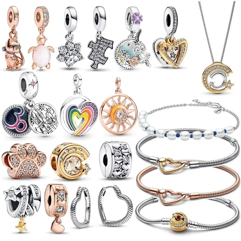 New Hot 925 Silver Fine Meteor Pet Cat Shiny Love Heart Beads For Original Women's Bracelet High Quality DIY Charm Jewelry
New Hot 925 Silver Fine Meteor Pet Cat Shiny Love Heart Beads For Original Women's Bracelet High Quality DIY Charm Jewelry