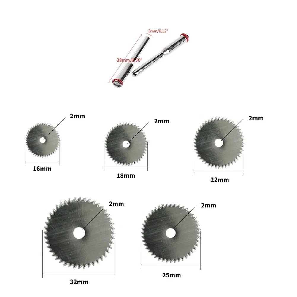 10PCS Wood Saw Blade Disc + 2 X Rod Dremel Rotary Wood Cutting Tool Circular Saw Blade Electric Grinding Cutting Disc
10PCS Wood Saw Blade Disc + 2 X Rod Dremel Rotary Wood Cutting Tool Circular Saw Blade Electric Grinding Cutting Disc