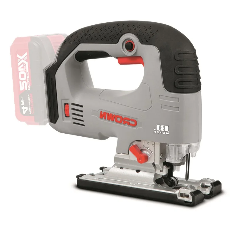 CROWN CT25003HX 20V 700-3000 RPM Brushless Motor Stroke Frequency Adjustment Cordless Li-ion Battery Cordless Jigsaw
CROWN CT25003HX 20V 700-3000 RPM Brushless Motor Stroke Frequency Adjustment Cordless Li-ion Battery Cordless Jigsaw