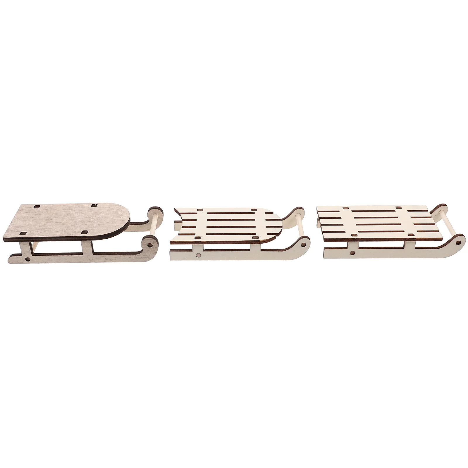 Miniature Wooden Sleigh Decoration Unfinished Wooden Sleigh Model Christmas Wooden Crafts 
Miniature Wooden Sleigh Decoration Unfinished Wooden Sleigh Model Christmas Wooden Crafts