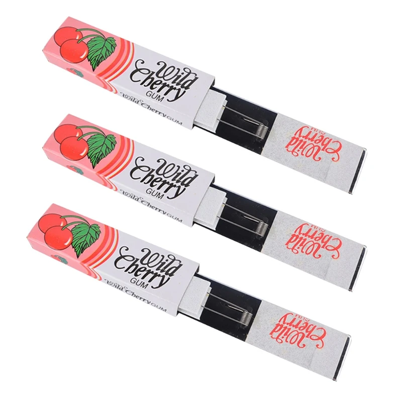 Gag Gift for Kids&Adults Kids Game 3 Pieces Prank Gum with Spring Clip Inside for Age 4+ Kids/Adults
Gag Gift for Kids&Adults Kids Game 3 Pieces Prank Gum with Spring Clip Inside for Age 4+ Kids/Adults