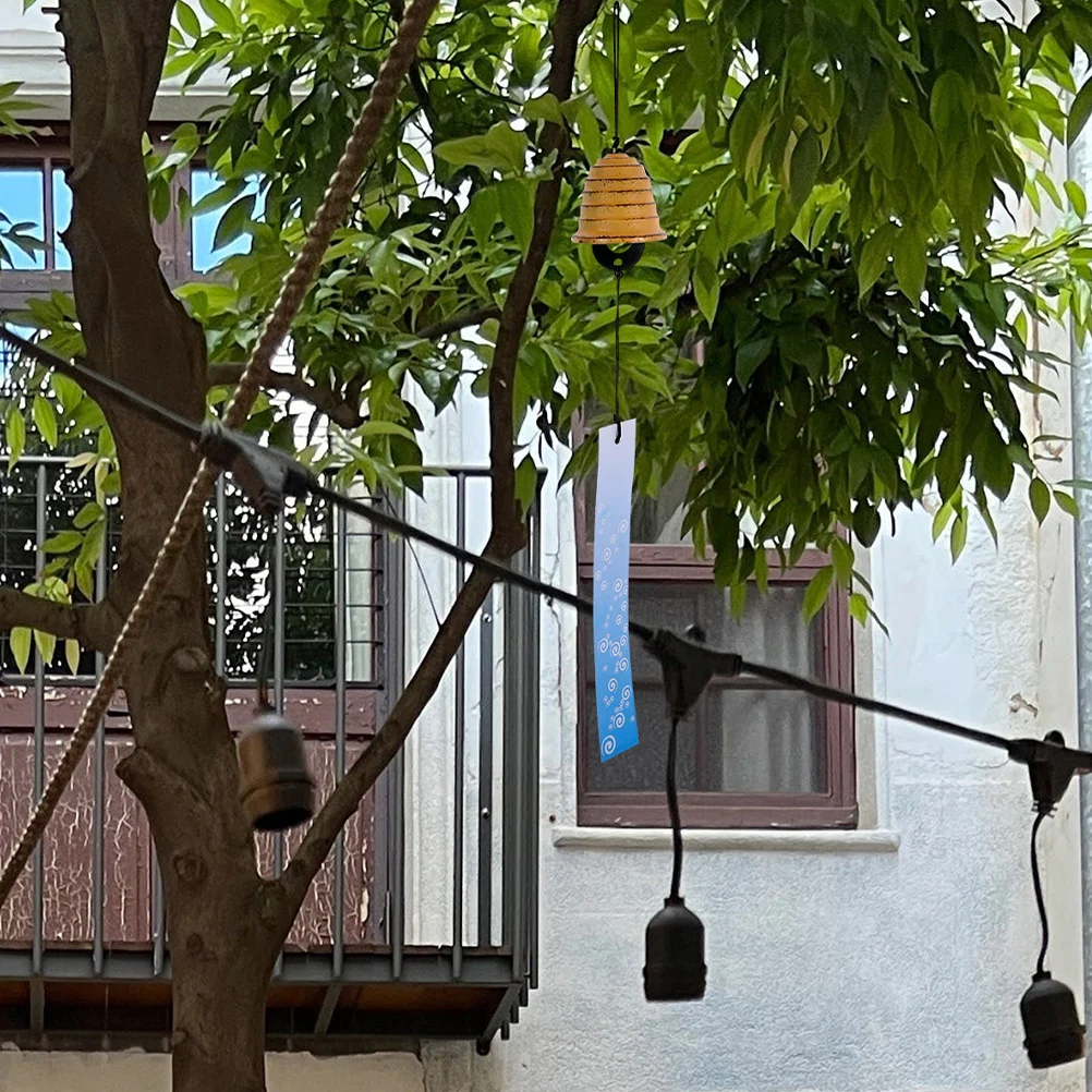 

2Pcs Delicate Yard Wind Chime Metal Wind Bell Hanging Wind Chime for Garden Decor