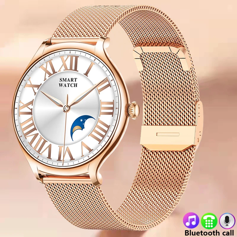 Smart Watch Women Voice Assistant Sports Watches Music Playing Blood Perssure Monitoring Waterproof Smartwatch For Xiaomi Huawei
Smart Watch Women Voice Assistant Sports Watches Music Playing Blood Perssure Monitoring Waterproof Smartwatch For Xiaomi Huawei