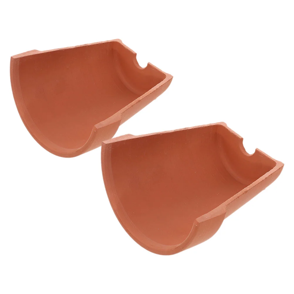 2 Pcs Turtle Hiding Hole Beard Pets Basking Platform See Details Reptile Shelter Tortoise Tank Decoration Clay Hide Cave
2 Pcs Turtle Hiding Hole Beard Pets Basking Platform See Details Reptile Shelter Tortoise Tank Decoration Clay Hide Cave