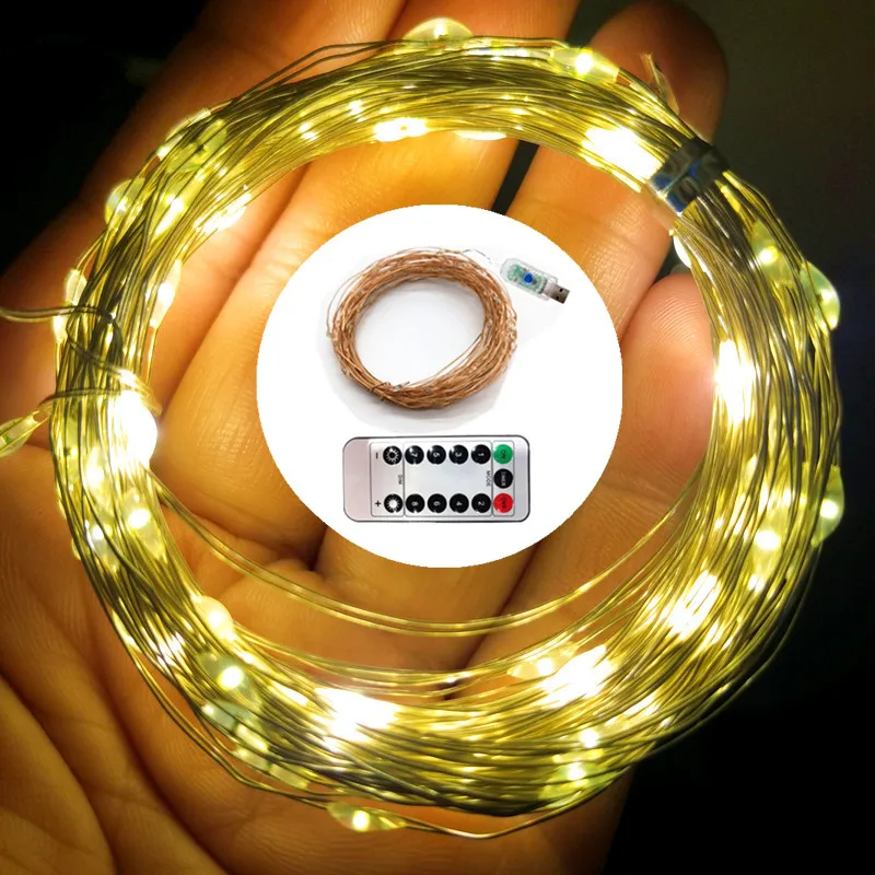 USB LED String Lights 8modes Christmas Fairy Holiday Lighting Garland Decorations for Home Garden Decor Outdoor lamp Waterproof
USB LED String Lights 8modes Christmas Fairy Holiday Lighting Garland Decorations for Home Garden Decor Outdoor lamp Waterproof