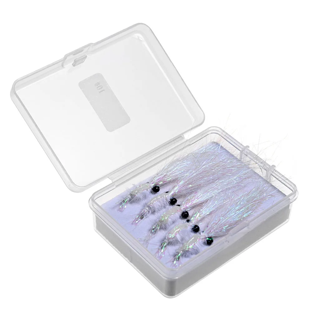 5xShrimp Fly Fishing Bait Luminous Lure Bait Hook Metal 3D Eyes UV Glue For Bass Trout Salmon Mackerel Fishing Accessories
5xShrimp Fly Fishing Bait Luminous Lure Bait Hook Metal 3D Eyes UV Glue For Bass Trout Salmon Mackerel Fishing Accessories