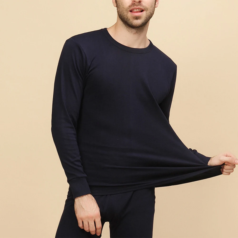 Mens Thermal Underwear Set Cotton Top And Bottom 2PC Set Long Sleeve Long Johns Underwear Winter Autumn Top And Bottoms
Mens Thermal Underwear Set Cotton Top And Bottom 2PC Set Long Sleeve Long Johns Underwear Winter Autumn Top And Bottoms