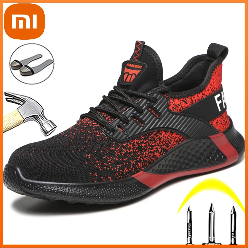 Xiaomi Work Safety Boots Men Shoes Sneakers Breathable Anti-Smashing With Steel Toe Cap Work Boots Indestructible Sneakers
Xiaomi Work Safety Boots Men Shoes Sneakers Breathable Anti-Smashing With Steel Toe Cap Work Boots Indestructible Sneakers