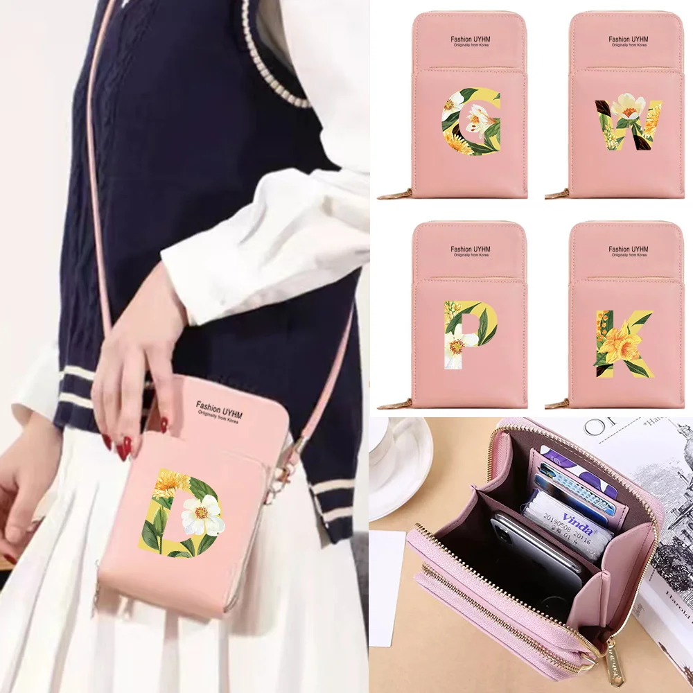 Universal Mobile Phone Bag with Touch Screen Women's Bag PU Leather Wallets Card Holder Shoulder Crossbody Pouch Floral Pattern
Universal Mobile Phone Bag with Touch Screen Women's Bag PU Leather Wallets Card Holder Shoulder Crossbody Pouch Floral Pattern