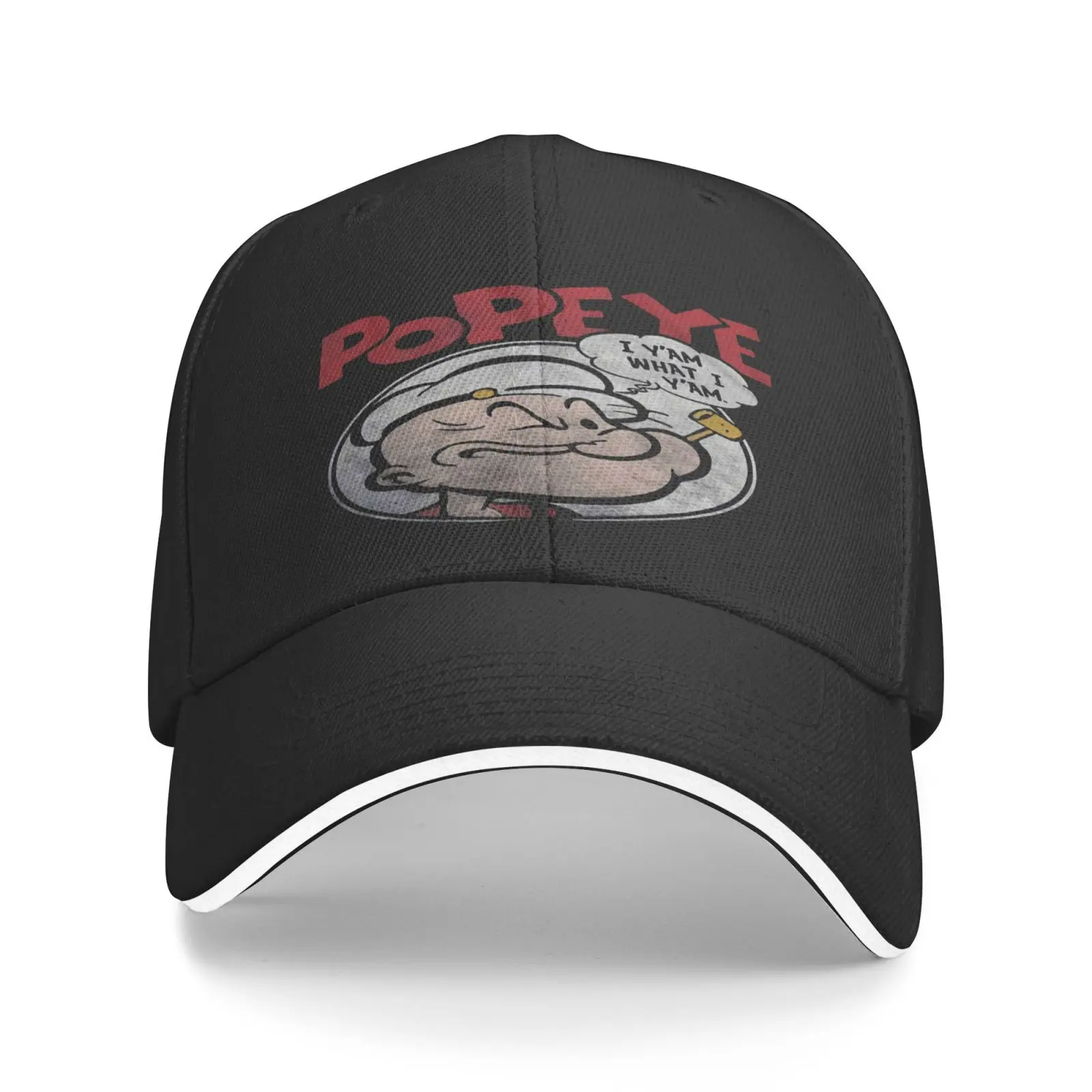 Popeye The Sailor I Yam What Cap Caps For Women Women's Cap Sun Hats Hip Hop Caps Woman Beret Bucket Hat Hip Hop Caps Hats Man
Popeye The Sailor I Yam What Cap Caps For Women Women's Cap Sun Hats Hip Hop Caps Woman Beret Bucket Hat Hip Hop Caps Hats Man