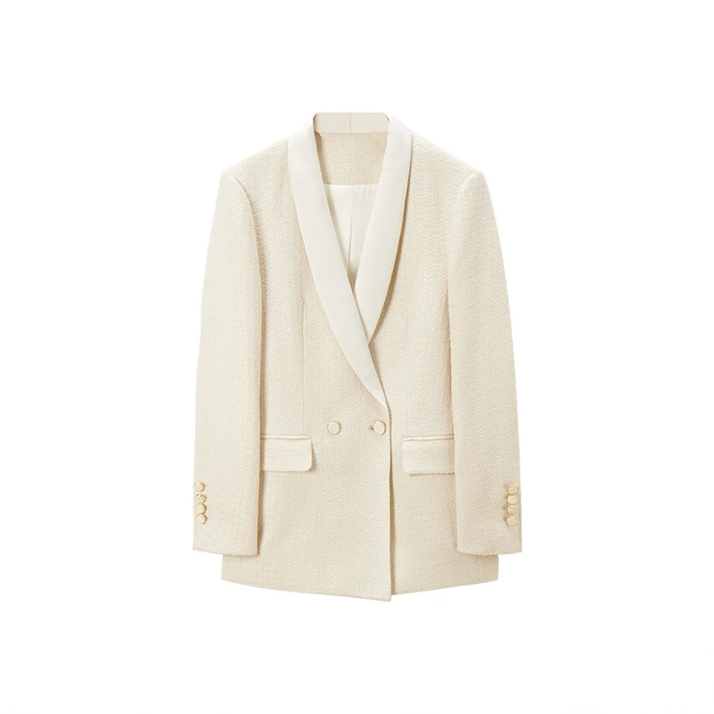 2023 The New French Acetic Acid Splicing Green Fruit Collar Weaves Elegant Temperament Commuter Suit Jacket Woman.
2023 The New French Acetic Acid Splicing Green Fruit Collar Weaves Elegant Temperament Commuter Suit Jacket Woman.