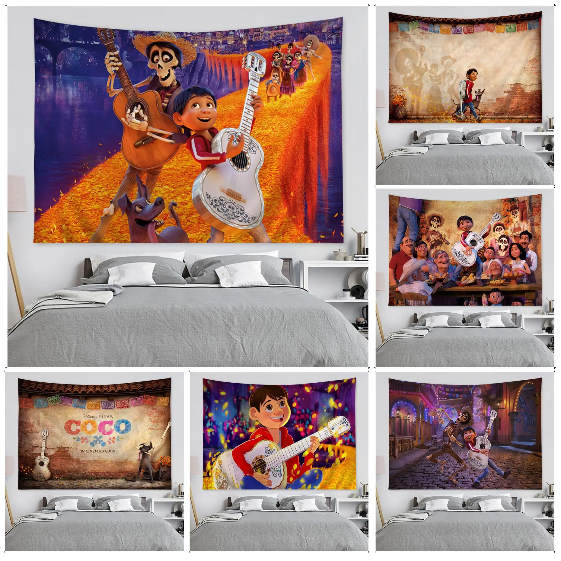 Disney Coco Hanging Bohemian Tapestry Bohemian Wall Tapestries Mandala Wall Art Decor
Disney Coco Hanging Bohemian Tapestry Bohemian Wall Tapestries Mandala Wall Art Decor