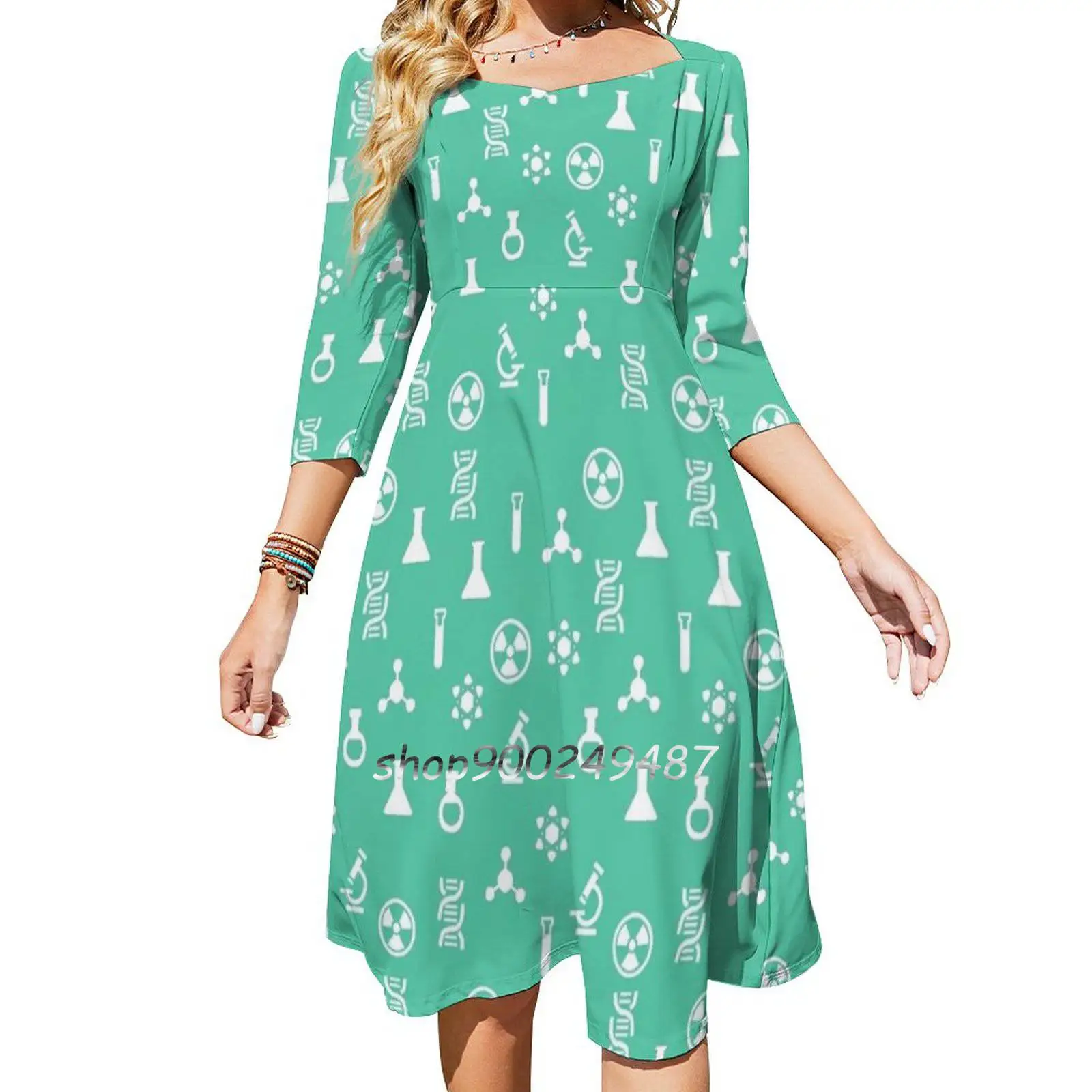 Science! Sweetheart Knot Flared Dress Fashion Design Large Size Loose Dress Science Biology Chemistry Physics Math Maths
Science! Sweetheart Knot Flared Dress Fashion Design Large Size Loose Dress Science Biology Chemistry Physics Math Maths