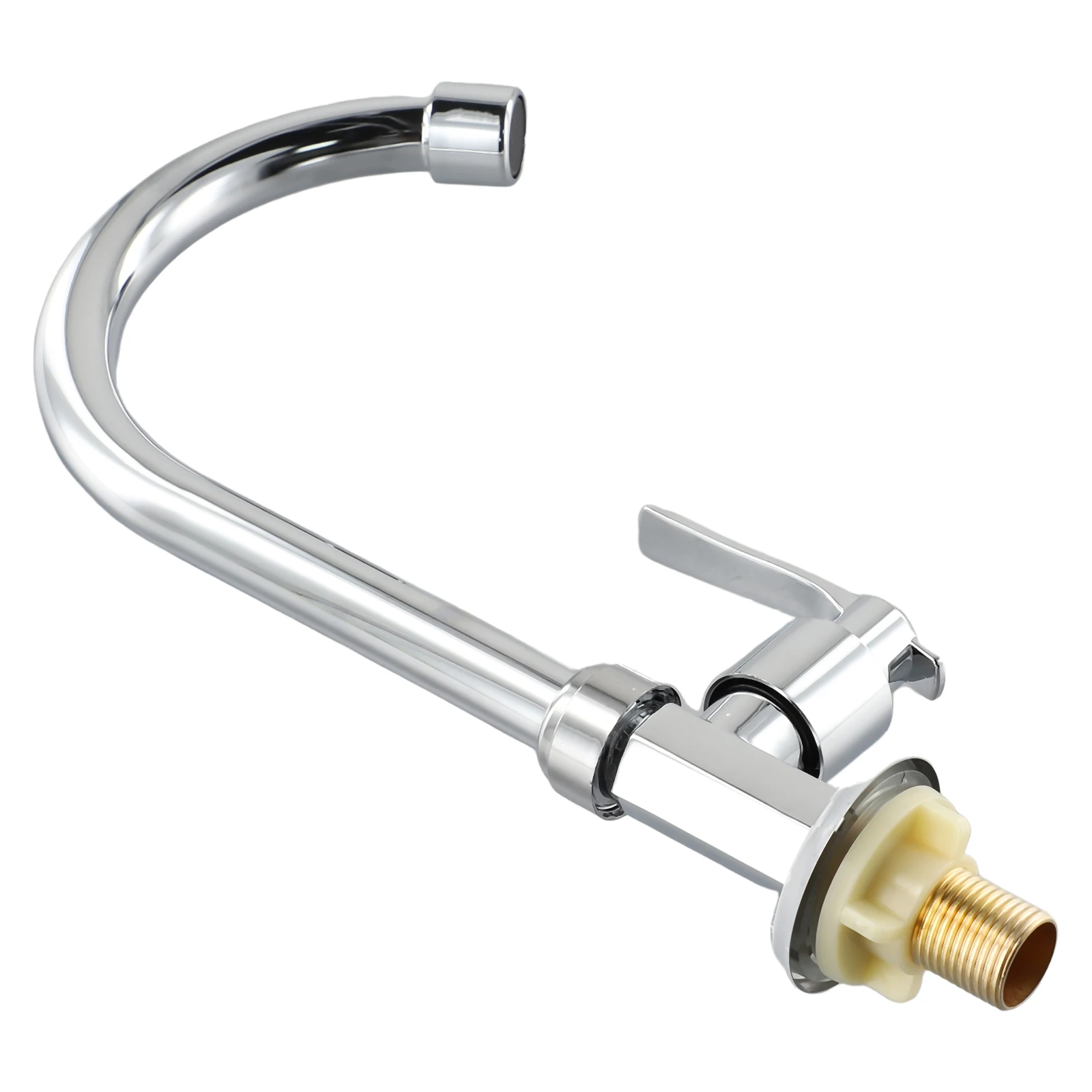 Kitchen Sink Mixer Taps Swivel Spout Single Lever Single Cold Water Tap Modern Chrome Faucet Kitchen Accessories
Kitchen Sink Mixer Taps Swivel Spout Single Lever Single Cold Water Tap Modern Chrome Faucet Kitchen Accessories