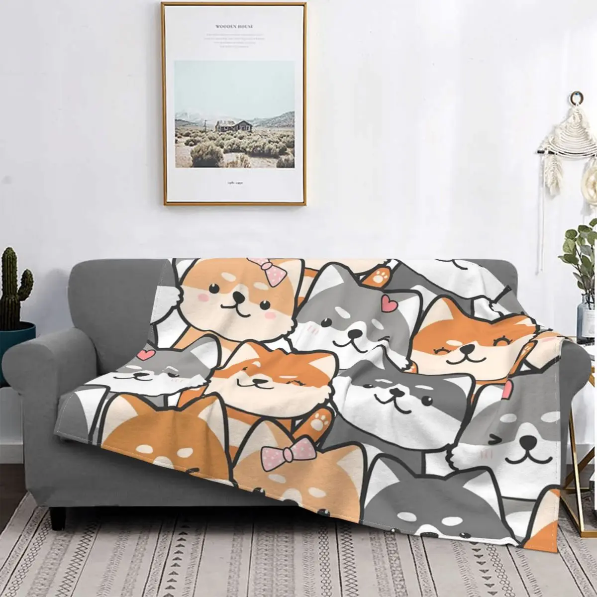 Manta de Shiba Inu para cama, manta a quadros de muselina de Anime, manta de пикник для ребенка
Manta de Shiba Inu para cama, manta a quadros de muselina de Anime, manta de пикник для ребенка