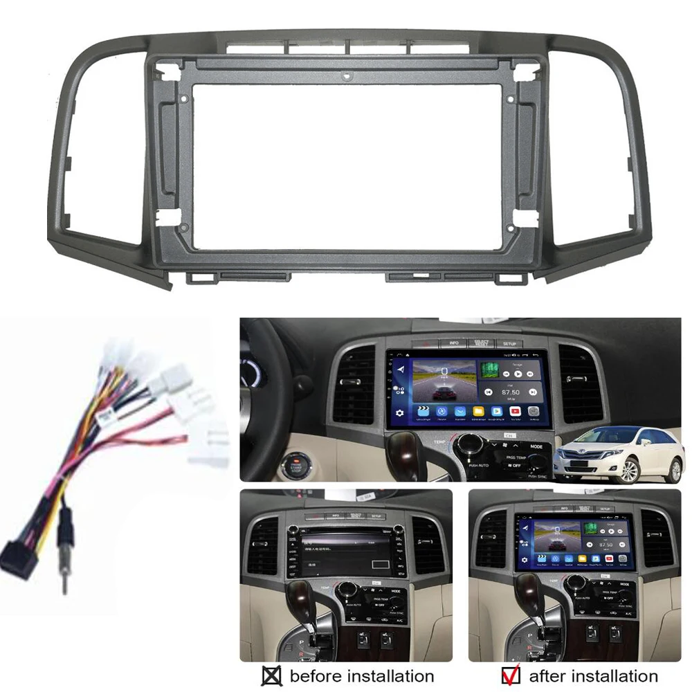 9 Inch For Toyota Venza AV10 2009-2017 Car Radio Panel Android MP5 Player Stereo Casing Frame 2 Din Head Unit Fascia Dash Board
9 Inch For Toyota Venza AV10 2009-2017 Car Radio Panel Android MP5 Player Stereo Casing Frame 2 Din Head Unit Fascia Dash Board