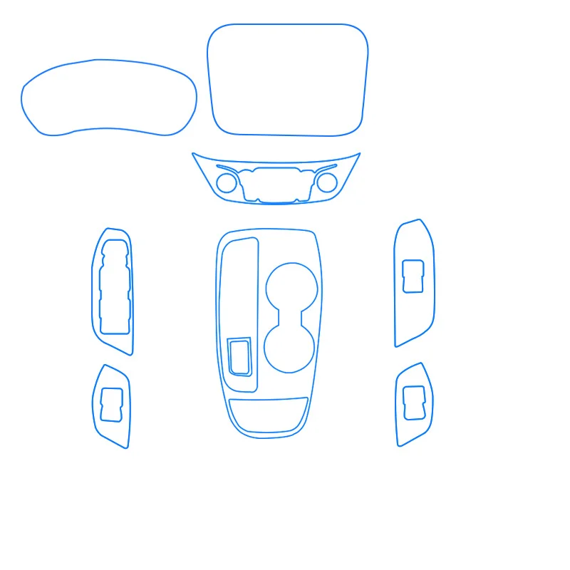 TPU for Chevrolet Equinox Blazer 20-22 Transparent Film Car Interior Sticker Center Control Gear CD Navigation Door Window Panel
TPU for Chevrolet Equinox Blazer 20-22 Transparent Film Car Interior Sticker Center Control Gear CD Navigation Door Window Panel