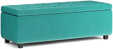 48 inch Wide Rectangle Lift Top Storage Ottoman in Upholstered Slate Grey Tufted Linen Look Fabric with Large Storage Space for
48 inch Wide Rectangle Lift Top Storage Ottoman in Upholstered Slate Grey Tufted Linen Look Fabric with Large Storage Space for