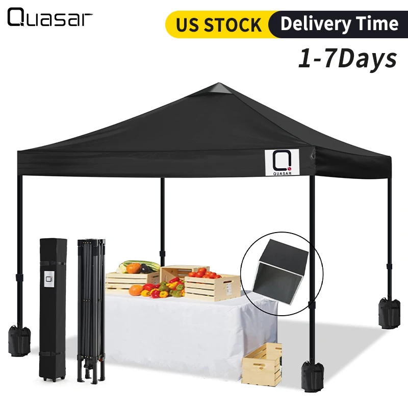 Quasar Outdoor Awnings with Supports Frames Foldable Camping Canopy Arbor Garden Tents Awnings Balcony Awning Sun Tent 10 ×10 ft 
Quasar Outdoor Awnings with Supports Frames Foldable Camping Canopy Arbor Garden Tents Awnings Balcony Awning Sun Tent 10 ×10 ft