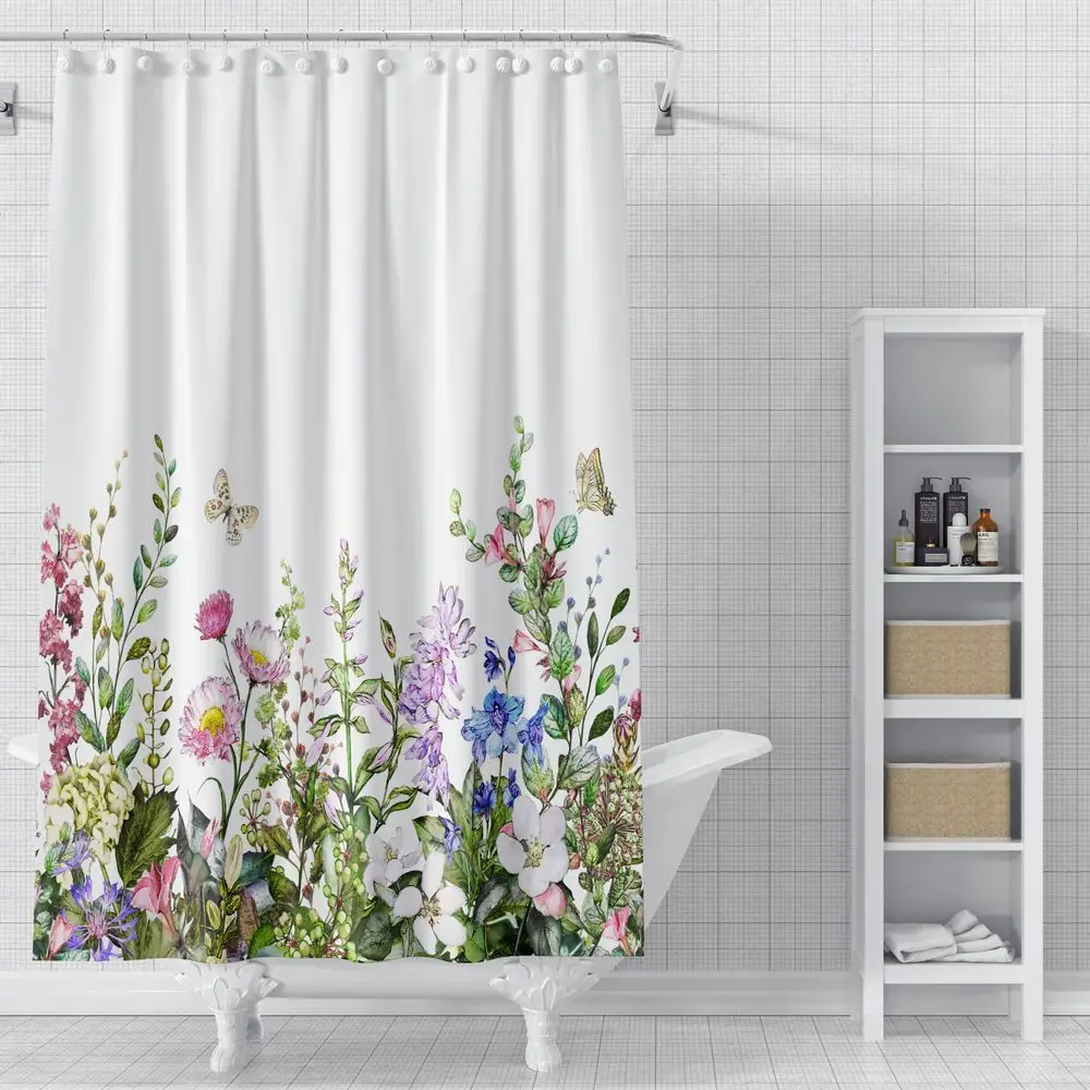 Shower Curtain Bathroom Decor Colorful Flower For Bathroom Pastel Wildflower Shower Curtains Versatile Use Brand New
Shower Curtain Bathroom Decor Colorful Flower For Bathroom Pastel Wildflower Shower Curtains Versatile Use Brand New