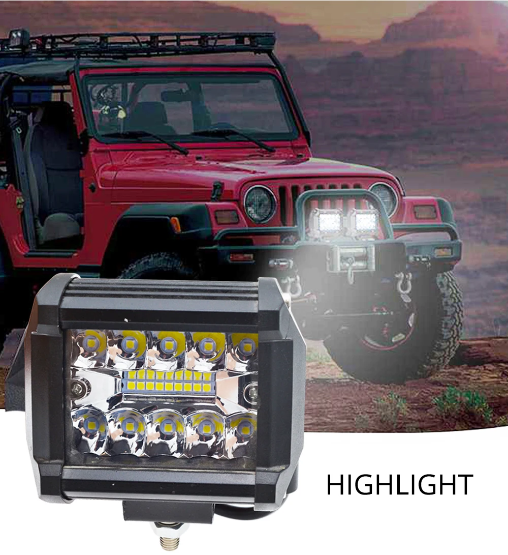 1x 20W Car Light Assembly Driving Lamp for Offroad Boat Tractor Truck 4x4 SUV Fog Light 12V 24V Headlight for ATV LED Lights Bar
1x 20W Car Light Assembly Driving Lamp for Offroad Boat Tractor Truck 4x4 SUV Fog Light 12V 24V Headlight for ATV LED Lights Bar