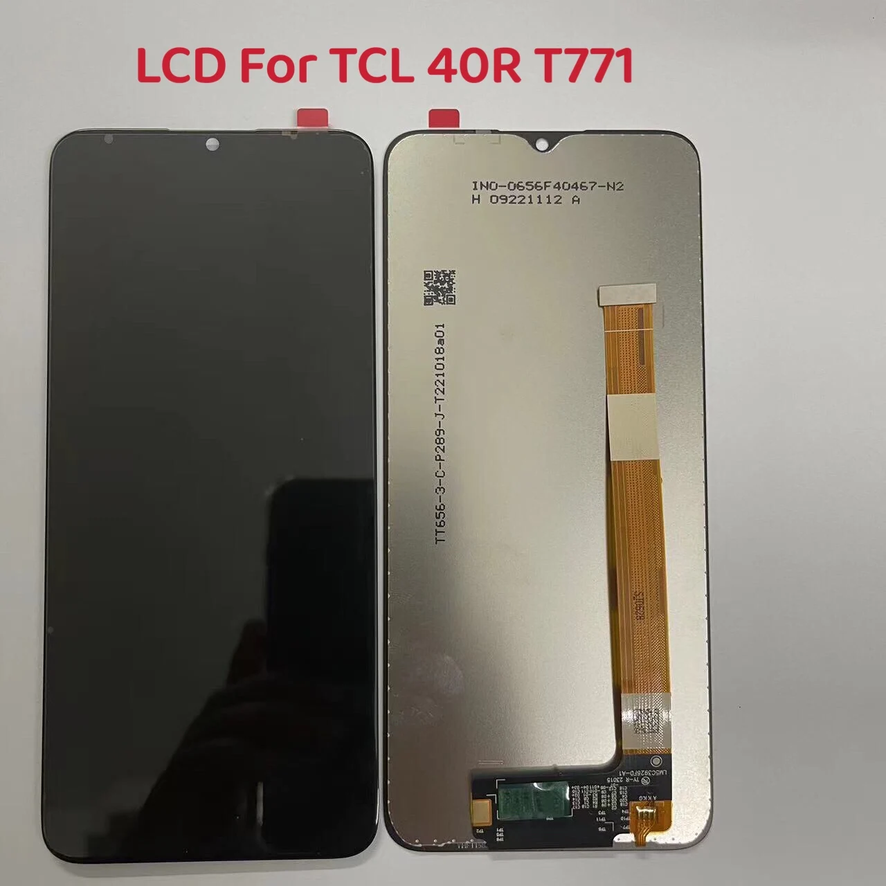 6.6'' For TCL 40R 40 R 5G LCD Display Touch Screen Digitizer Assembly For TCL40R T771K T771K1 T771H T771A Screen Replacement
6.6'' For TCL 40R 40 R 5G LCD Display Touch Screen Digitizer Assembly For TCL40R T771K T771K1 T771H T771A Screen Replacement