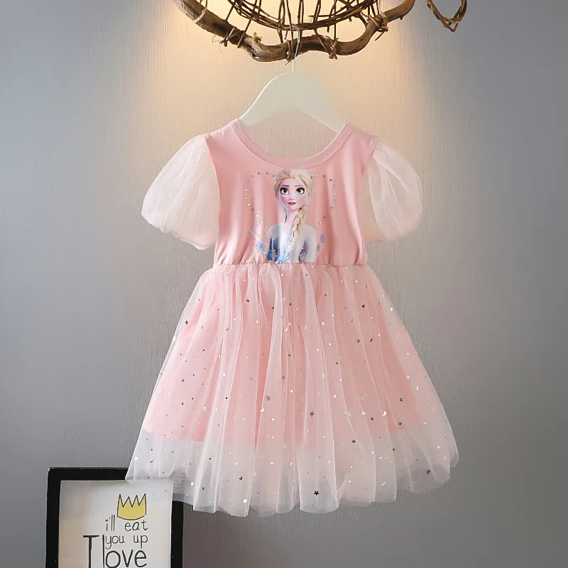 Frozen Elsa Princess Dress For Girls Kids Short Sleeve Love Heart Sequins Ball Gown Birthday Party Performance Clothing Gifts
Frozen Elsa Princess Dress For Girls Kids Short Sleeve Love Heart Sequins Ball Gown Birthday Party Performance Clothing Gifts