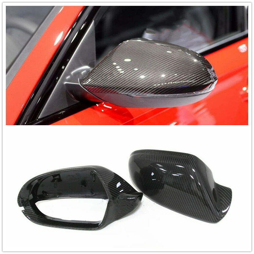 Carbon Fiber Mirror Cover For Audi A6 C7 S6 RS6 2012-2020 Without Lamp Replacement Car Exterior Rear View Cap Rearview Shell Kit
Carbon Fiber Mirror Cover For Audi A6 C7 S6 RS6 2012-2020 Without Lamp Replacement Car Exterior Rear View Cap Rearview Shell Kit