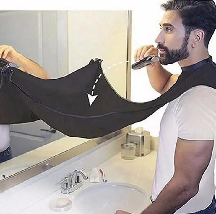 JINGWAN 1PC Man Beard Care Shave Apron Bib Trimmer Facial Hair Storage Black White Shaving Clean Tool Household Storage Bag
JINGWAN 1PC Man Beard Care Shave Apron Bib Trimmer Facial Hair Storage Black White Shaving Clean Tool Household Storage Bag