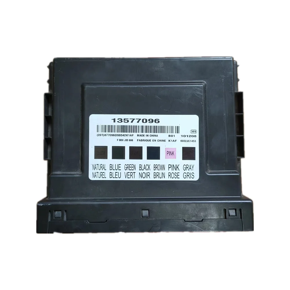 13577096 Car Engine Computer Board BCM ECU Electronic Control Uni For Chevrolet
13577096 Car Engine Computer Board BCM ECU Electronic Control Uni For Chevrolet