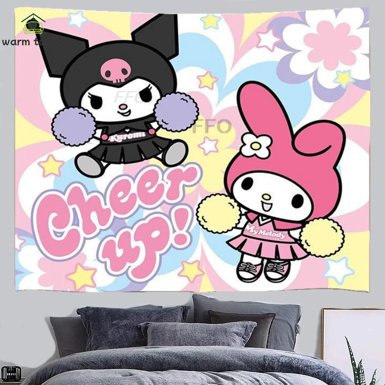 Wall Hanging Cartoon Tapestry Blanket Kawaii Wall Hanging Room Decoration Home Bedroom Living Room Decoration Beach Towel
Wall Hanging Cartoon Tapestry Blanket Kawaii Wall Hanging Room Decoration Home Bedroom Living Room Decoration Beach Towel