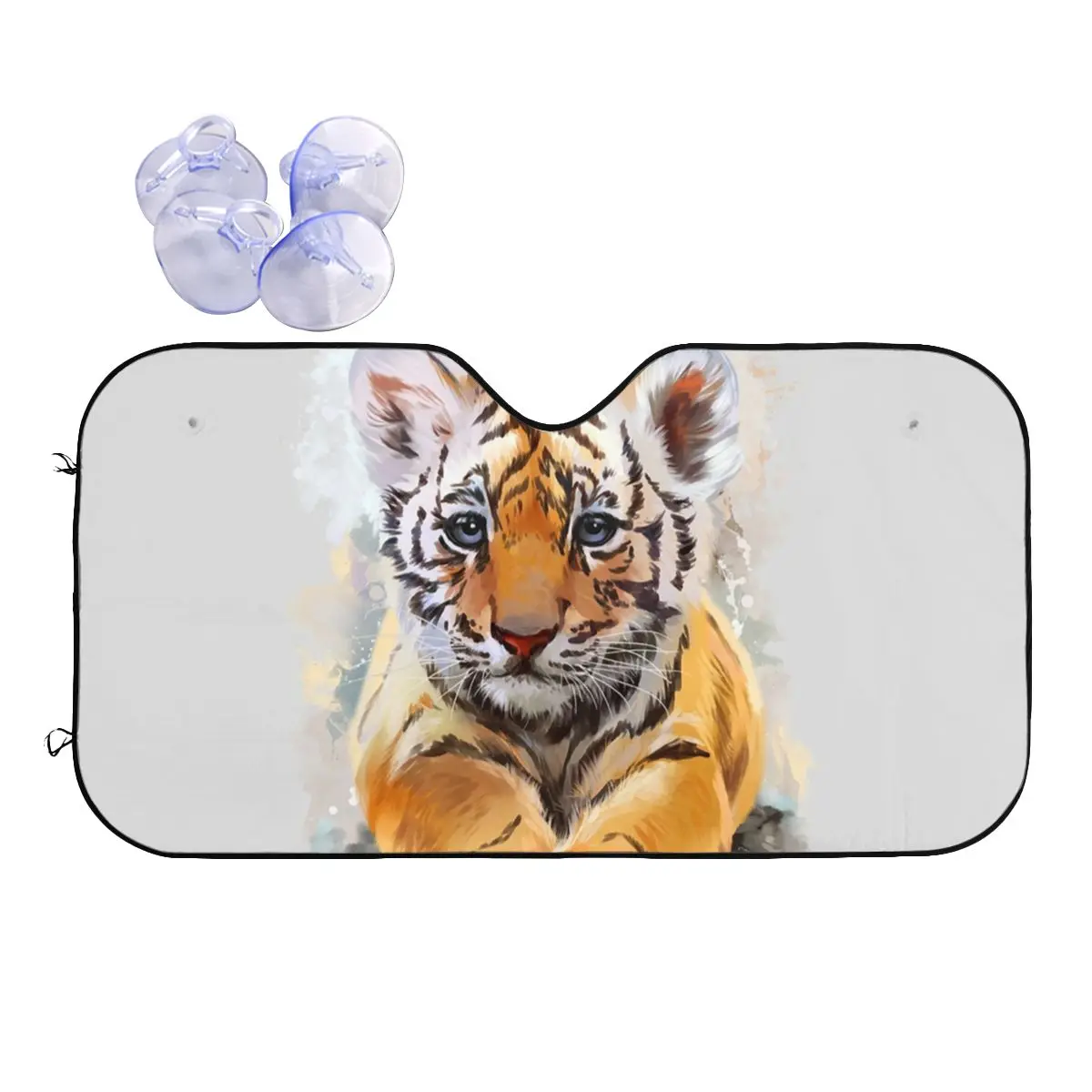 Tiger Baby Tiger Universal Sunshade Windscreen Animal Lovers Car Window Windscreen Cover Ice Shield Dust Protection
Tiger Baby Tiger Universal Sunshade Windscreen Animal Lovers Car Window Windscreen Cover Ice Shield Dust Protection