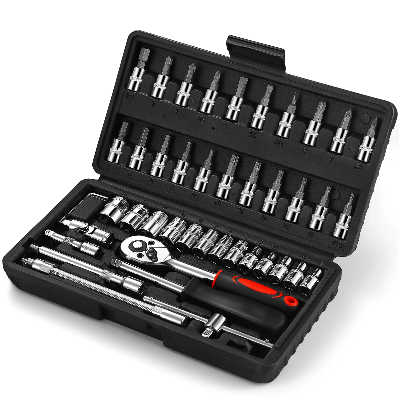 AI-ROAD Wrench Batch Head Hand Tool Set Ratchet Carbon Steel Pawl Socket Spanner Screwdriver Motorcycle Car Repair Tool Set
AI-ROAD Wrench Batch Head Hand Tool Set Ratchet Carbon Steel Pawl Socket Spanner Screwdriver Motorcycle Car Repair Tool Set