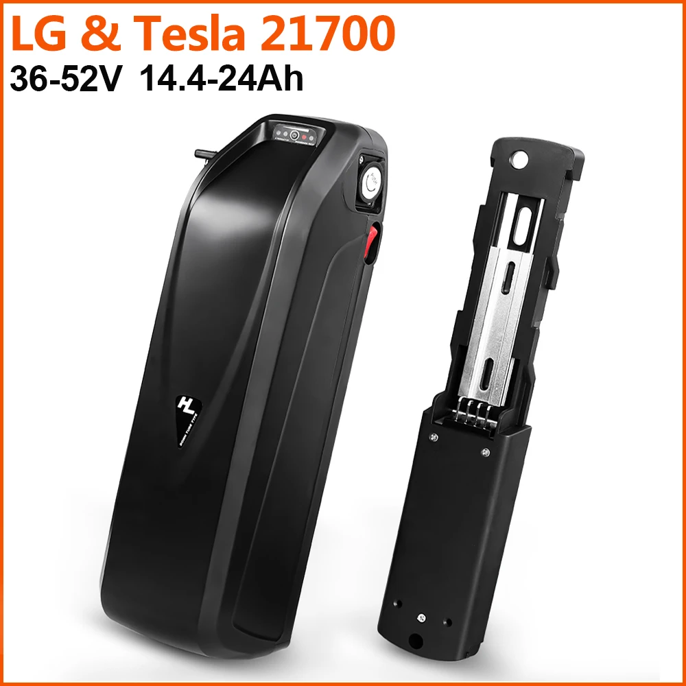 48V EBike Battery 4-pin Hailong 21700 LG Tesla 4800mAH 36V 52V 14.4Ah 19.2Ah 24Ah for 1500W 1000W 750W 500W Electric Bicycle
48V EBike Battery 4-pin Hailong 21700 LG Tesla 4800mAH 36V 52V 14.4Ah 19.2Ah 24Ah for 1500W 1000W 750W 500W Electric Bicycle