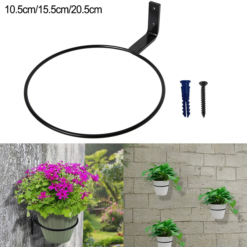 1 Pc Wall Mounting Flower Pot Holder Ring Planter Pot Stand Planters Rack For Outdoors Decor Railing Office Garden Pot Trays
1 Pc Wall Mounting Flower Pot Holder Ring Planter Pot Stand Planters Rack For Outdoors Decor Railing Office Garden Pot Trays