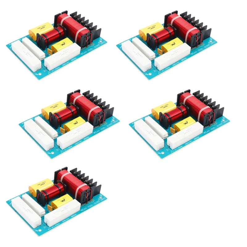 5X 200W Speaker Crossover 2 Way High-Low 8 Ohm Frequency Divider For 10 Inch Speaker
5X 200W Speaker Crossover 2 Way High-Low 8 Ohm Frequency Divider For 10 Inch Speaker